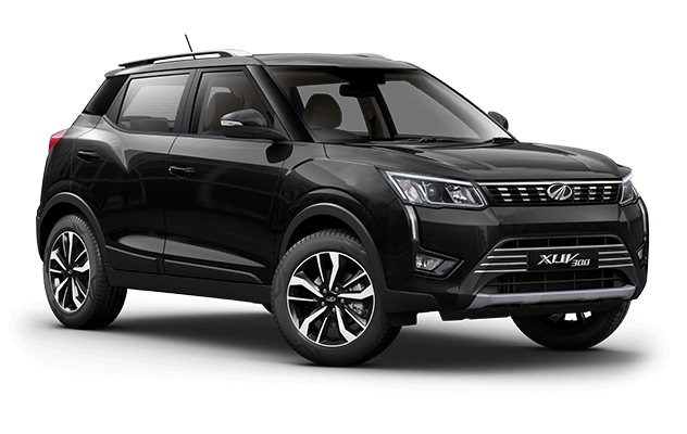 Black mahindra Xuv 300